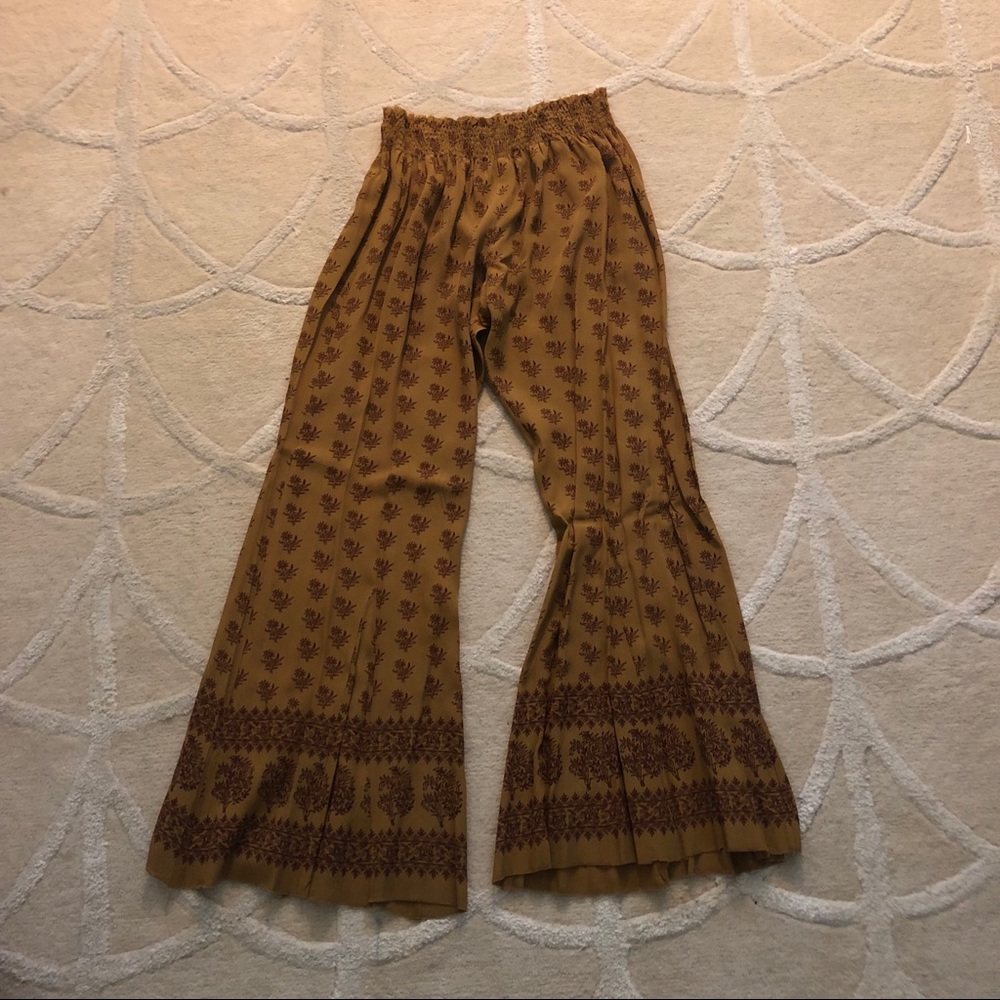 Free people wide leg pants